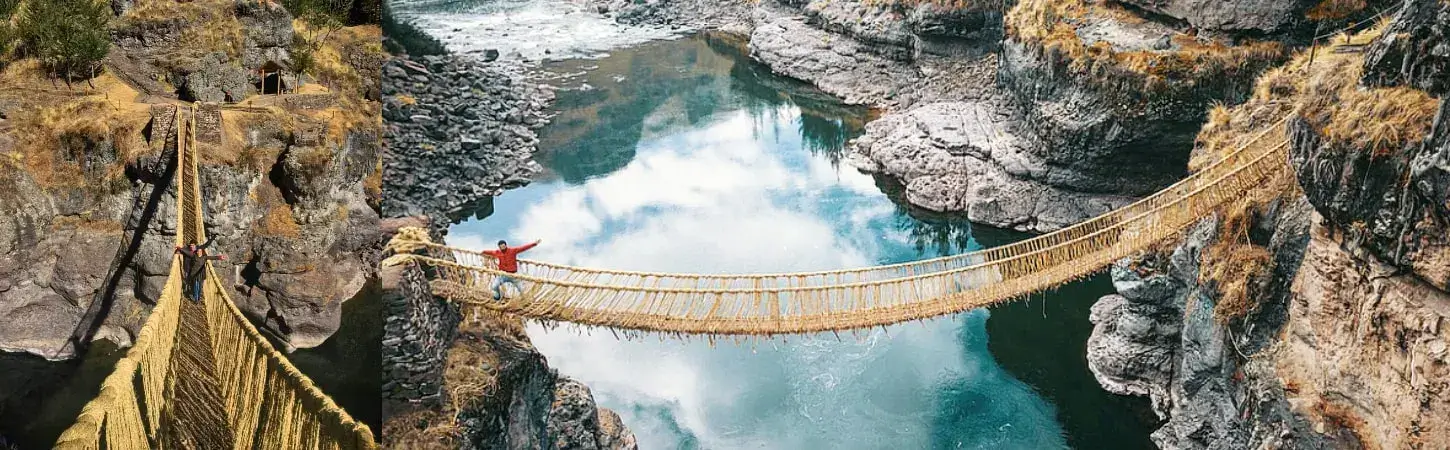 Pont Inca Queswachaca Journée Complète - Local Trekkers Pérou - Local Trekkers Peru