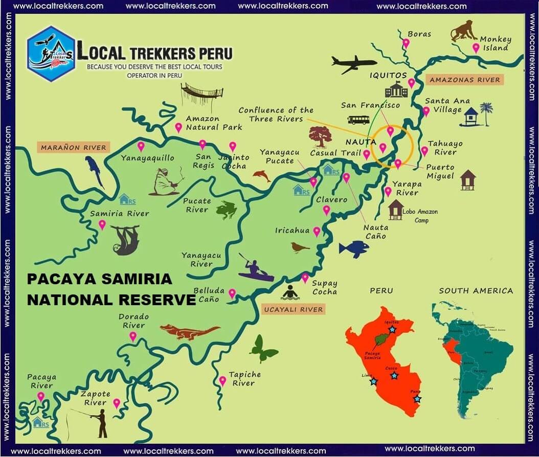 Tour a la Amazonía de Iquitos 4 días y 3 noches - Local Trekkers Perú - Local Trekkers Peru