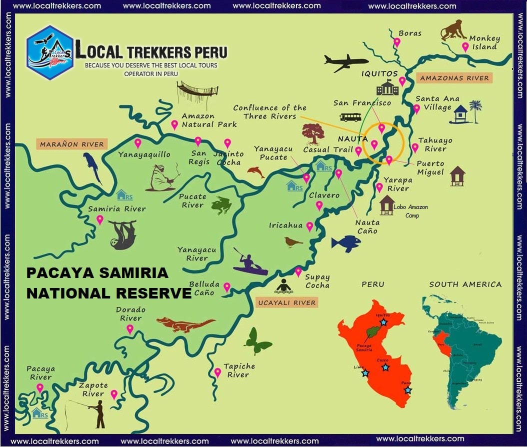 Reserva Nacional Pacaya Samiria 4 días y 3 noches de Campamento - Local Trekkers Perú - Local Trekkers Peru